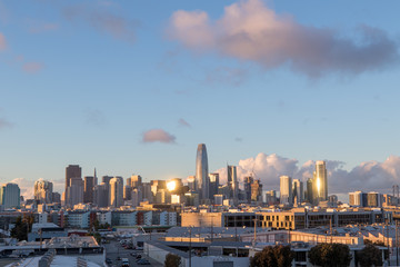 San Francisco Skyline during dusk