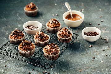 Freshly baked muffins
