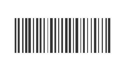 Barcode product distribution icon. Vector illustration. Business concept barcode pictogram.