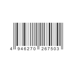 Barcode product distribution icon. Vector illustration. Business concept barcode pictogram.