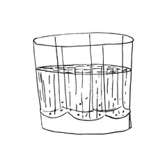 Cookies icon in hand drawn style. Vector illustration