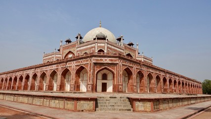 Fototapeta na wymiar Humayun Mausoleum in Delhi, Indien - Mogularchitektur