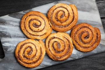 Traditional cinnamon rolls