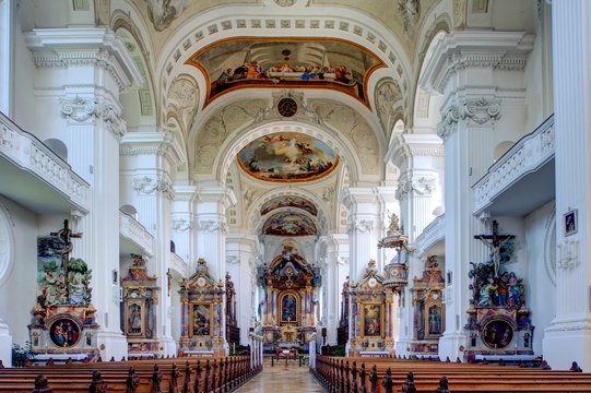 Klosterkirche Sankt Verena in Rot an der Rot