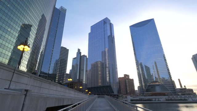 Skyscrapers and towers in Chicago