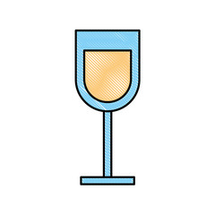 glass cup drink beverage alcohol vector illustration drawing color