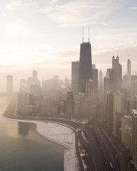 Chicago Winter Sunrise