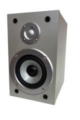 Obraz premium Music column on a white background