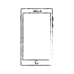 smartphone device gadget technology digital vector illustration sketch design