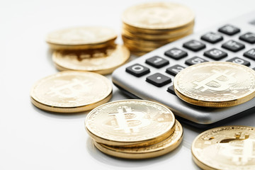 Bitcoins und Taschenrechner