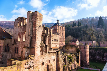 Château d'Heidelberg,Région métropolitaine Rhin-Neckar Heidelberg, Allemagne