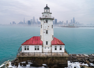 Lighthouse Entrance to Chicago