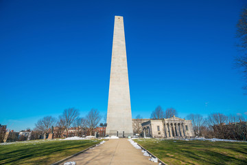 Bunker Hill Monument in Boston, Massachusettsin