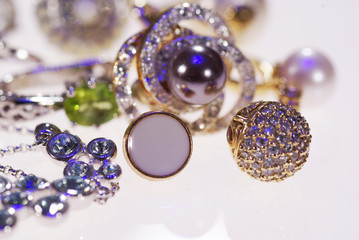 jewels of gold and silver