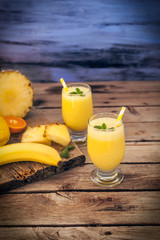 Pineapple and Banana Smoothie