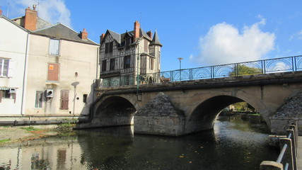 Obraz premium Ville de Vierzon, France