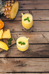 Pineapple and Banana Smoothie