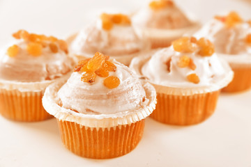 cake on white  background