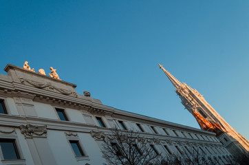 Matthias church at Buda in Budapest