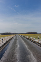Strassen Romantik bei Erfurt