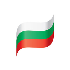 Bulgaria flag, vector illustration