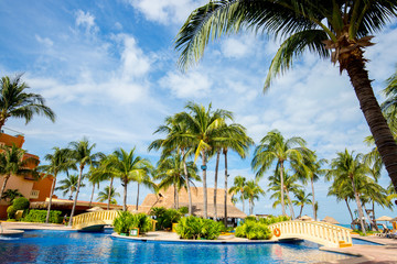 Cancun beach in Mexico