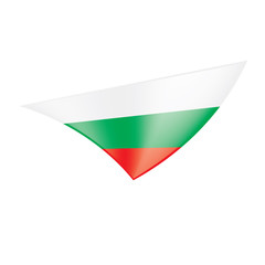 Bulgaria flag, vector illustration