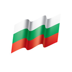 Bulgaria flag, vector illustration