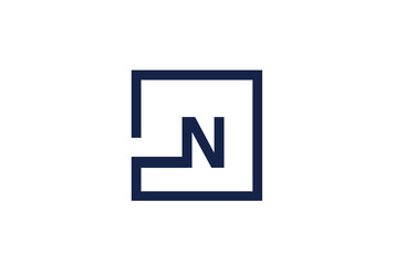 N Logo Design Concept