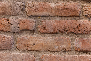 Texture of a brick wall