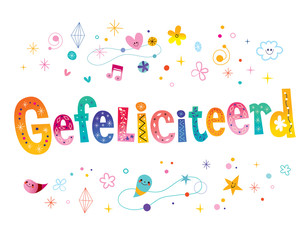 gefeliciteerd