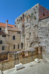 Fototapeta na wymiar Diocletian's Palace, Split, Croatia