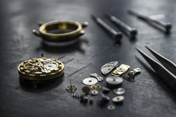 Watchmaker's workshop, watch repair