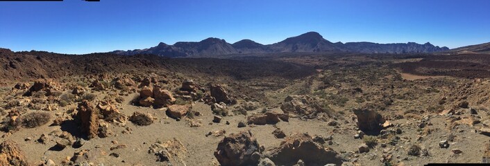teide desert pano 