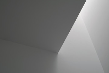 light reflection on white wall