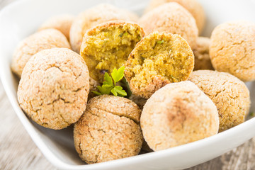Polpette di Ceci, chickpea balls, Healthy Vegetarian Food 