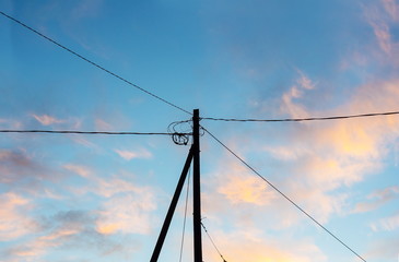 Amazing sky clouds background