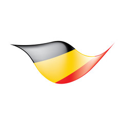 Flag of Belgium, Vector illustration