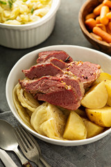 Corned beef and cabbage
