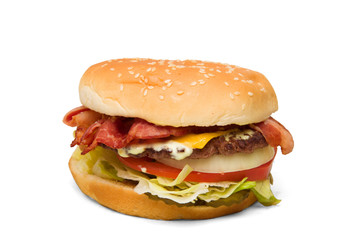 bacon cheeseburger