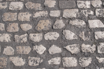 vintage road of stone