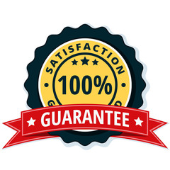 100% Satisfaction Guaranteed illustration