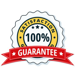 100% Satisfaction Guaranteed illustration