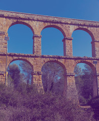 Les Ferreres Aqueduct, Tarragona, Spain