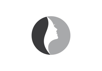 women face silhouette