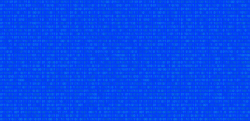 Binary code pattern. Seamless digital technology background. abstract matrix. programming computer code. technology concept. vector