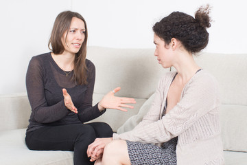 Argument between two women