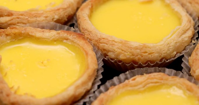 Egg tart in rotation
