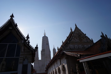 Fototapeta premium The architecture of Thailand is not lost in the world.