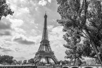 Eiffel tower particular vie